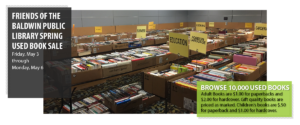 Used Book Sale May 3-6, 2019