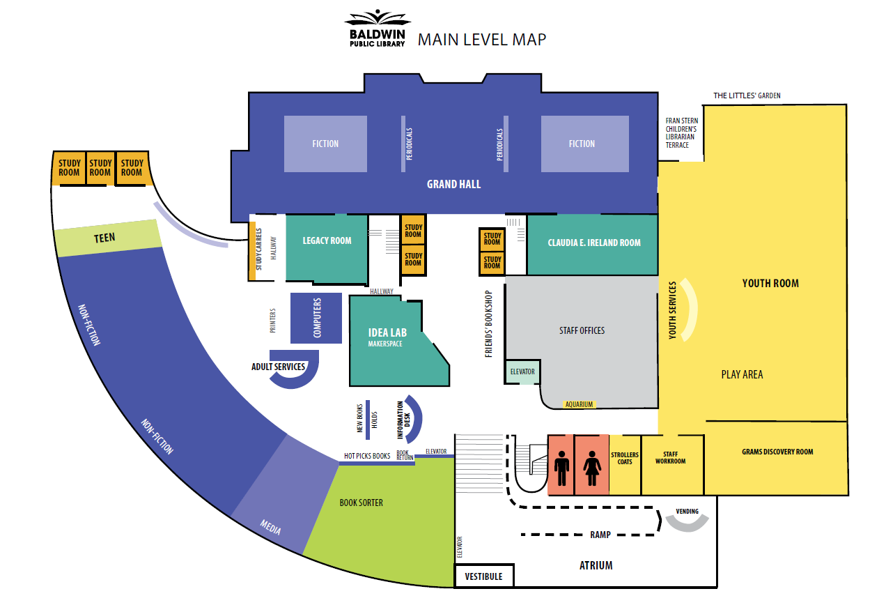 Library Map 2025